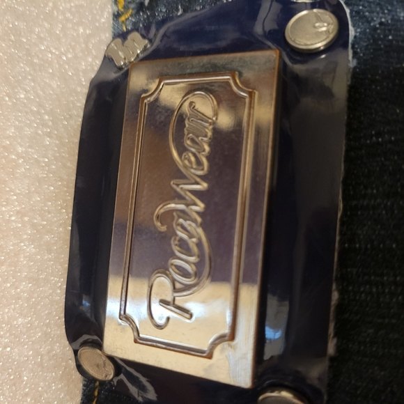 Womens Rocawear dark wash straight leg Jeans Size 9 - Picture 4 of 13